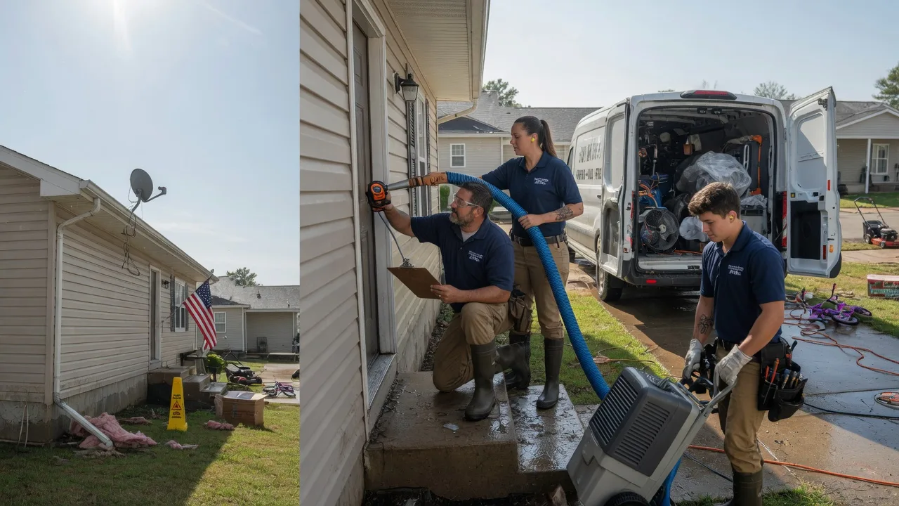 Ceiling Water Damage Restoration in Hartman, AR near me